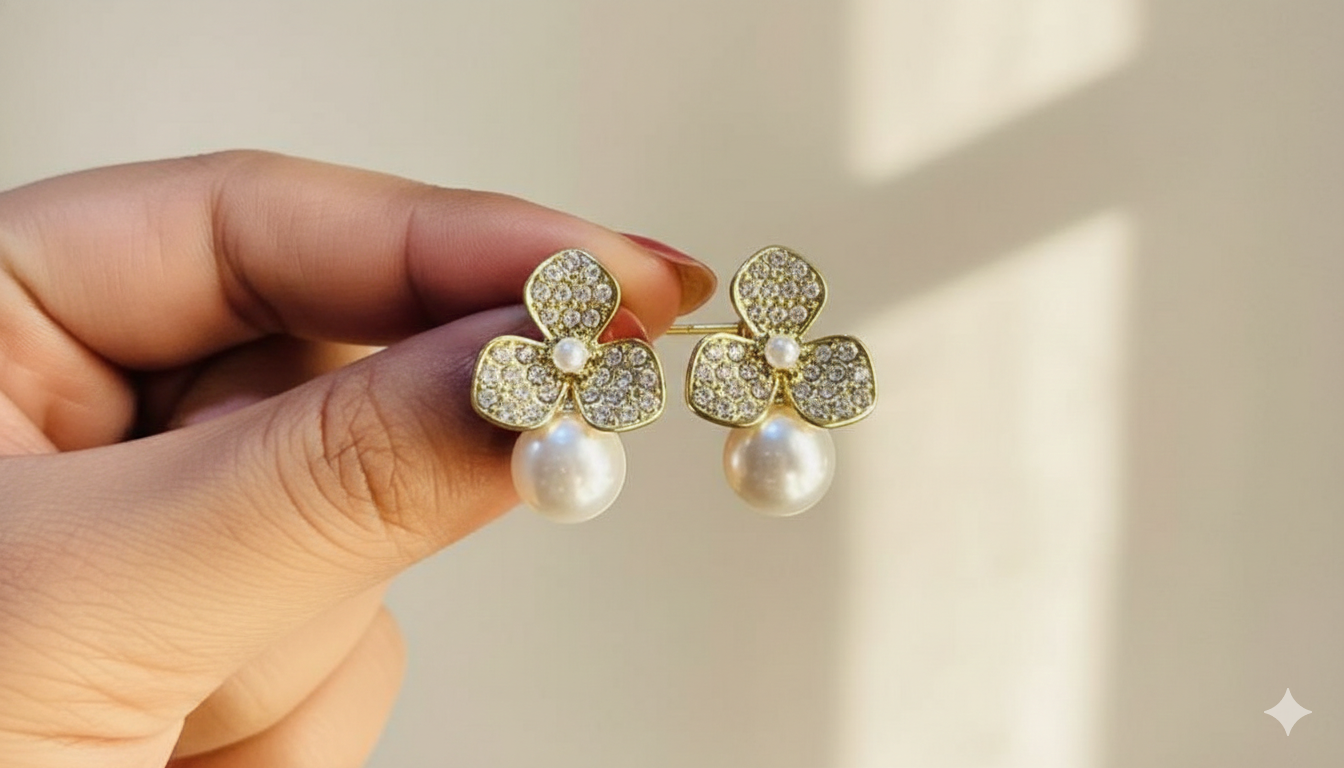 The Grand Petal Pearl Drops