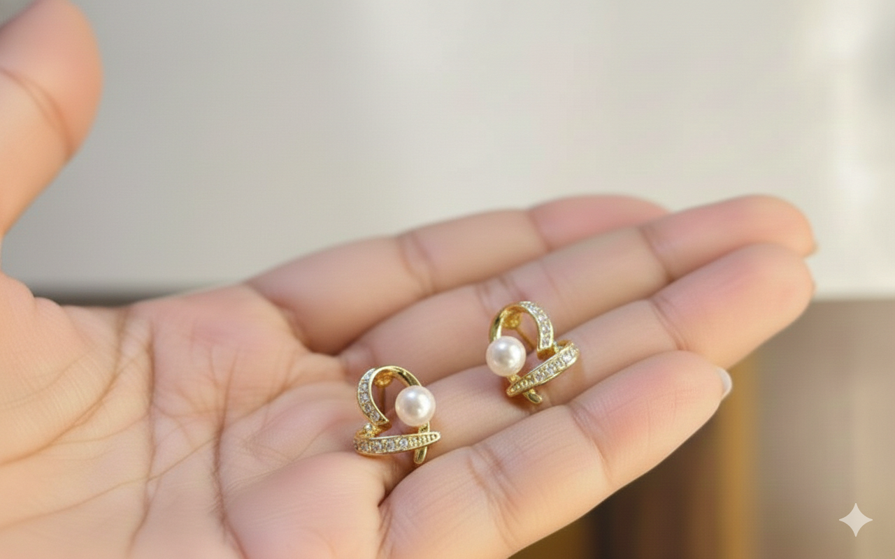 The Eternal Heart Pearl Drops